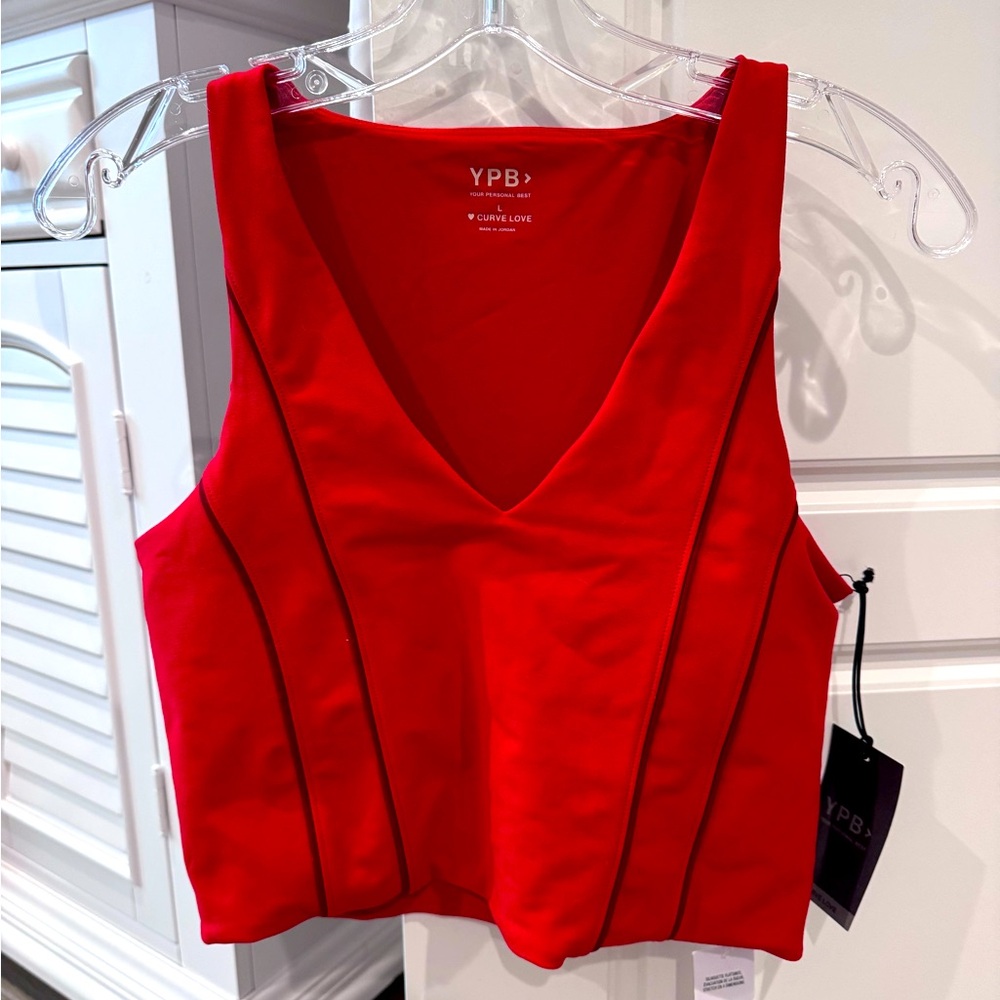 Curve love YPB work out tank NWT